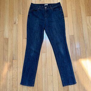 Coldwater Creek Straight Leg Jeans – Size 8 – Dark Wash